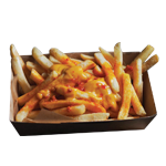 Chips, Cheese & Chilli Sauce 