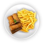 Donner Roll With Chips 