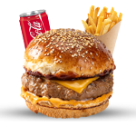 Grilled Cheese Burger Meal 