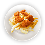 Kids Chicken Nuggets & Chips Meal 